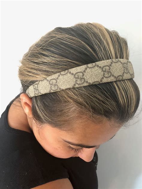 gucci bandeau headband|gucci headband on celebrities.